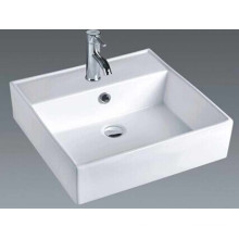 Bathroom Counter Square Ceramic Basin (7094)